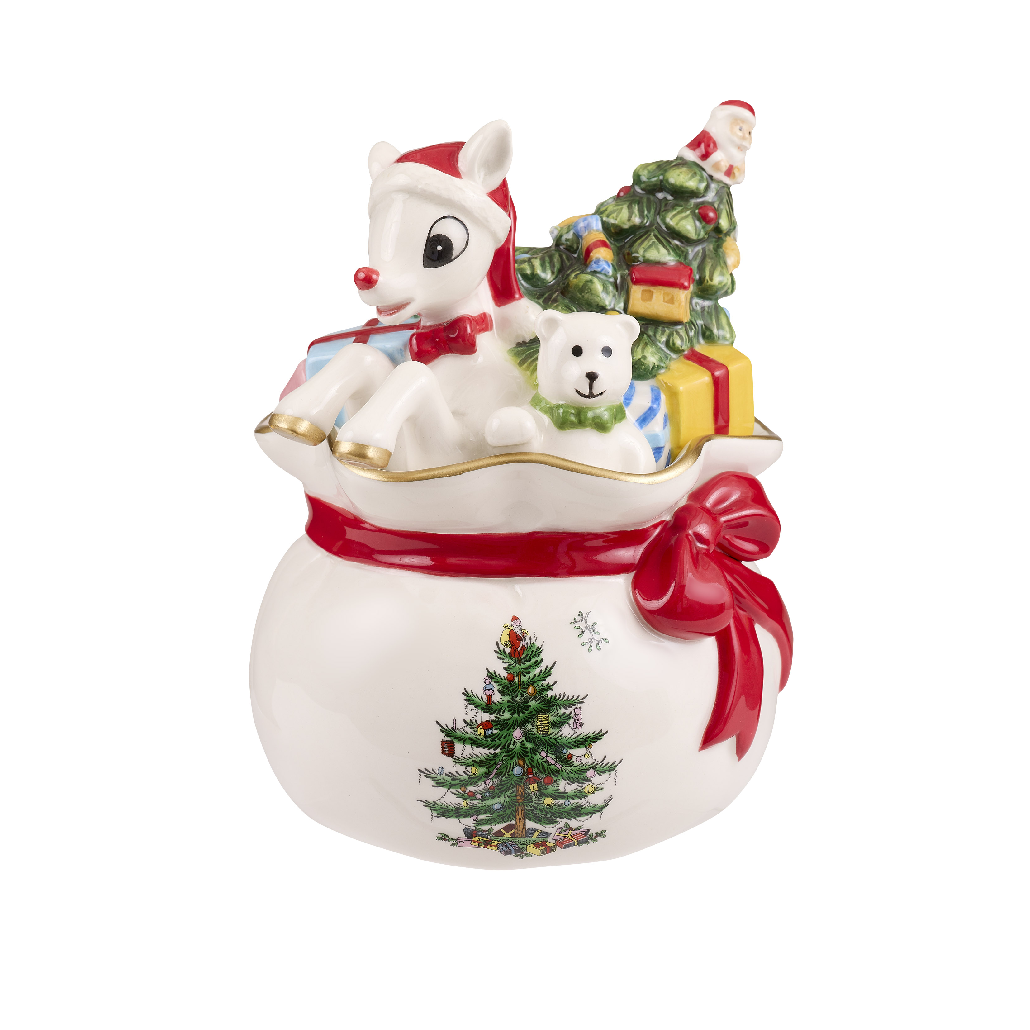 Rudolph the Red-Nosed Reindeer® Candy Bowl image number null